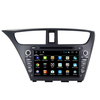 Podpora Apple Carplay Android 8.1 avtoradio DVD GPS Multimedijski Predvajalnik Predvajalnik Za Honda Civic Hatchback 2013-Auto Navigacijo