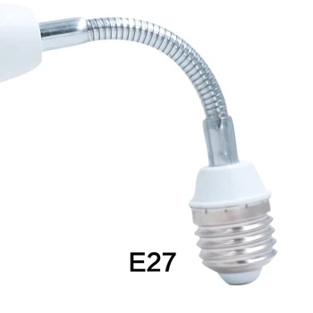 Prilagodljiv E27 2*E14 18 cm Dolžina Podaljša, LED Žarnice, Žarnice Dvojno Glavo Imetnik Pretvorniki Adapter Vtičnice Znanja Vrste Razširitev