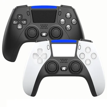 Programabilni PS4 Gamepad Krmilnik za Igre Bela Šest-osni Bluetooth Dvojno Vibracije Gamepad Igra Opremo
