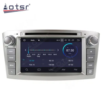 PX6 4+64 Android 10. Avtomobilski Stereo sistem DVD Predvajalnik, GPS, Glonass Navigacija za Toyota Avensis T25 2003-2008 Večpredstavnostna Radio BT vodja enote