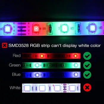 RGB LED Trak Trak SMD 2835 Pisane LED Trakovi Luči 5M 10 M 15M Prilagodljiv WiFi LED Trak+12V Napajalnik Za Dekoracijo Doma