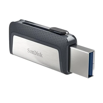 Sandisk SDDDC2 Skrajna Tipa C 128GB 256GB 64GB 32GB Dual OTG USB ključek 32GB Pero Pogon USB Stick Micro USB Flash Type C