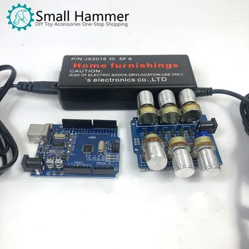 SNAR30 6DOF servo control kit arduino gumb potenciometra