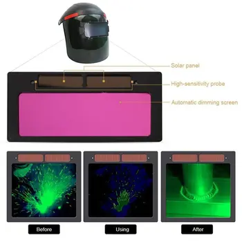 Sončne Celoti Auto Temnenje Nastavljiv Obseg Flip Električne Varilne Zaščitne Maske Čelada Objektiv za Varilec Stroj