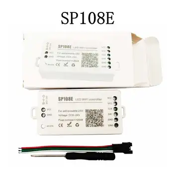 SP105E/SP107E/SP108E/SP110E Bluetooth Glasbe Krmilnik Uporabo V WS2811/WS2812/SK6812 Posamično Naslovljive Led Trak Svetlobe