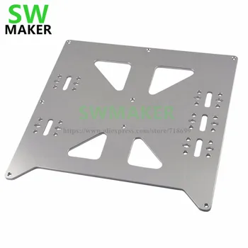 SWMAKER Aluminija Y Prevoz Anodizirane Plošče Nadgradnjo V2 za Prusa i3 RepRap DIY 3D Tiskalnik deli