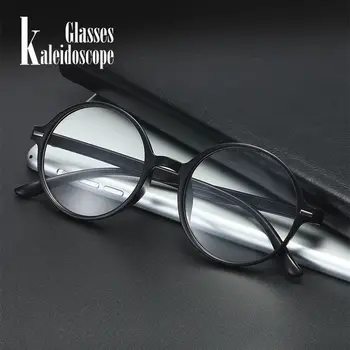 TR90 Krog Obravnavi Očala High Definition Smolo Leče Presbyopic Očala Ženske Moški Retro Krog Okvir Presbyopia Bralec Glasse