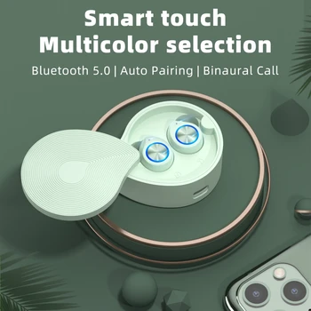 TW70 Bluetooth 5.0 Slušalke Brezžične HI-fi Zvok Soundpeats Nepremočljiva Šport Čepkov Prostoročne Stereo Igranje Mini Slušalka