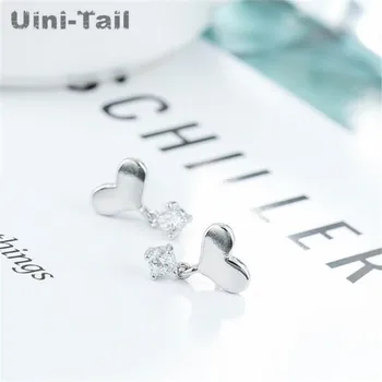 Uini-Rep vroče novih 925 sterling srebro mikro podolgovat tassel uhani korejski moda plima tok visoke kakovosti nakit GN530