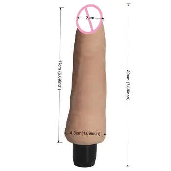 Velik penis, vibrator Močan sex igrača za ženske velik dildo g-spot z vibriranjem izdelke, povezane s spolnostjo Klitorisa Vaginalno Samozadovoljevanje Petelin
