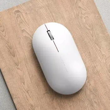 Visoka Kakovost Xiaomi Wireless Mouse 2 Preproste Zasnove, Aluminij Zlitine Tiho Anti-slip Roller Laptop 1000DPI 125HZ 10M 2.4 Greceptio