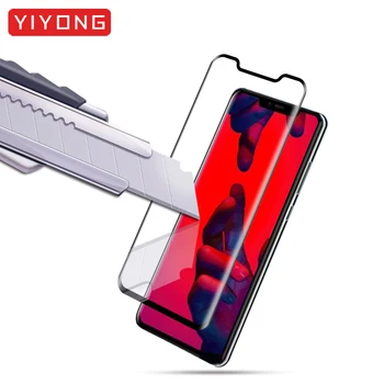 YIYONG 3D Rob Ukrivljeno Steklo Za Huawei Mate 20 Pro Kaljeno Steklo Screen Protector Film Za Huawei Mate20 Pro Polno Kritje Stekla