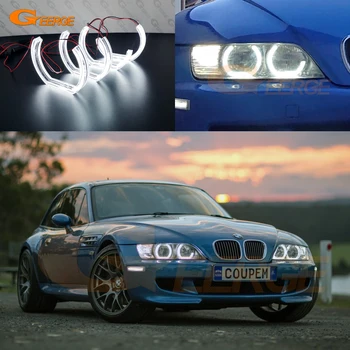Za BMW Z3 1999 2000 20001 2002 Odlično DTM Slog Ultra svetla led Angel Eyes DRL halo obroči Rekonstrukcija Dodatki