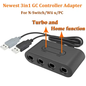 Za GameCube Krmilnik GC Adapter Pretvornik za WiiU za Nintend Stikalo za Super Smash Brothers Pretvornik