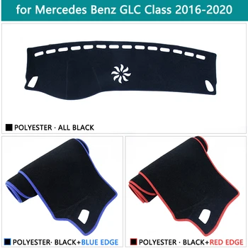Za Mercedes Benz GLC Razred Coupe X253 C253 2016~2020 nadzorna plošča Pokrov Dežnik Dashmat Anti-umazano Preprogo Avto Dodatki 2017