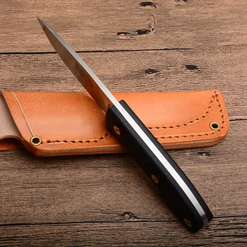 Zunanji survival nož 9CR18MOV jekla, fiksna nož prostem planinarjenje lovski nož taktično survival nož Visoke kakovosti